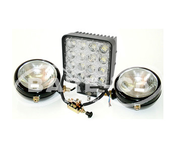 Lighting Kit - 3 Lamps Plus Switch